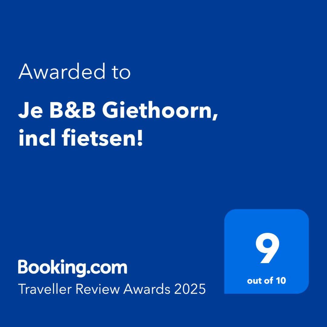 Je B&B Giethoorn, Incl Fietsen! Esterno foto